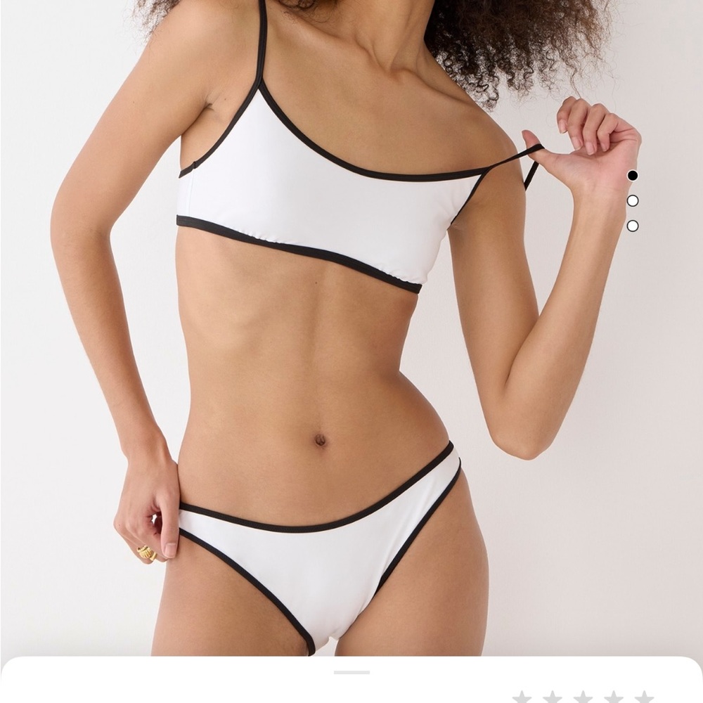 NWOT - J Crew Tipped Bikini